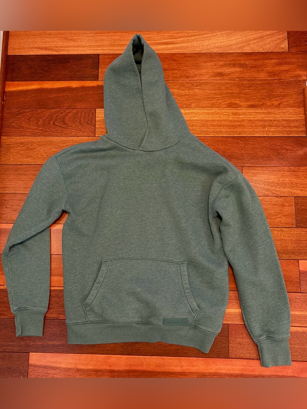 Abercrombie & Fitch Olive Green Crewneck Hoodie - Medium